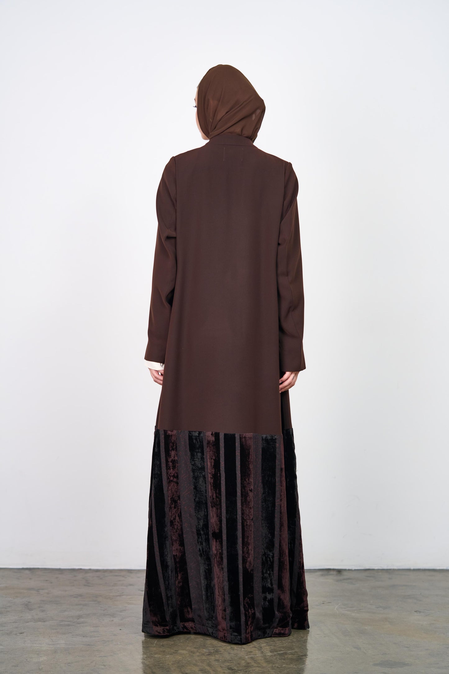 Velvet Stripes -Brown RTW