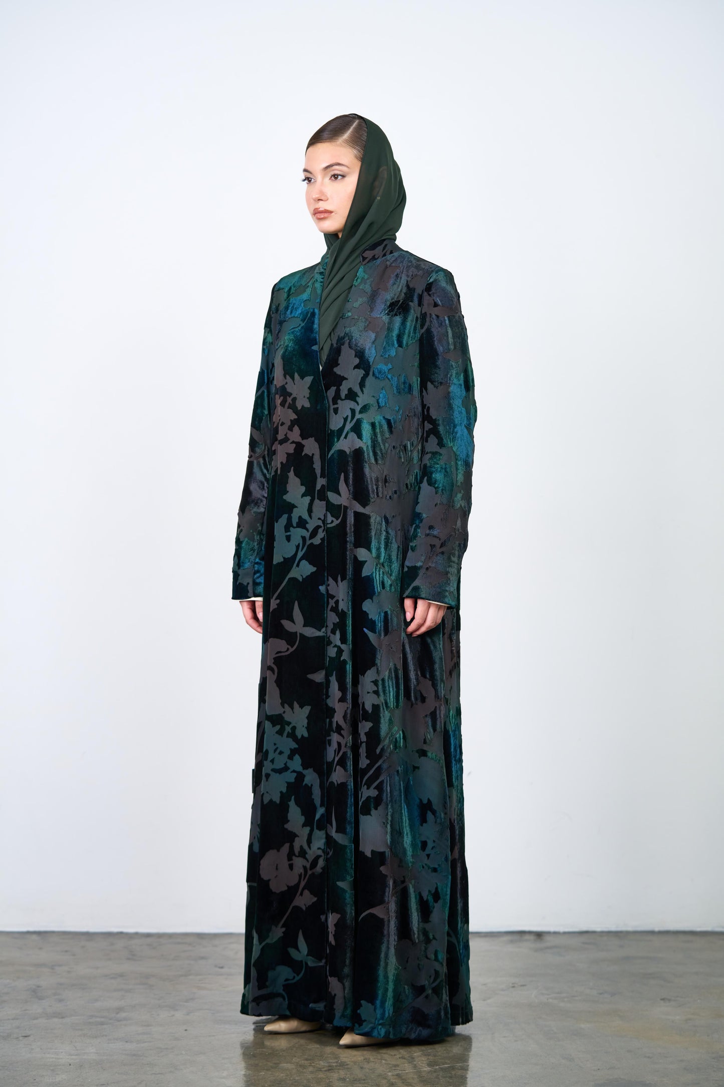 Velvet Aurora- Ombre Green