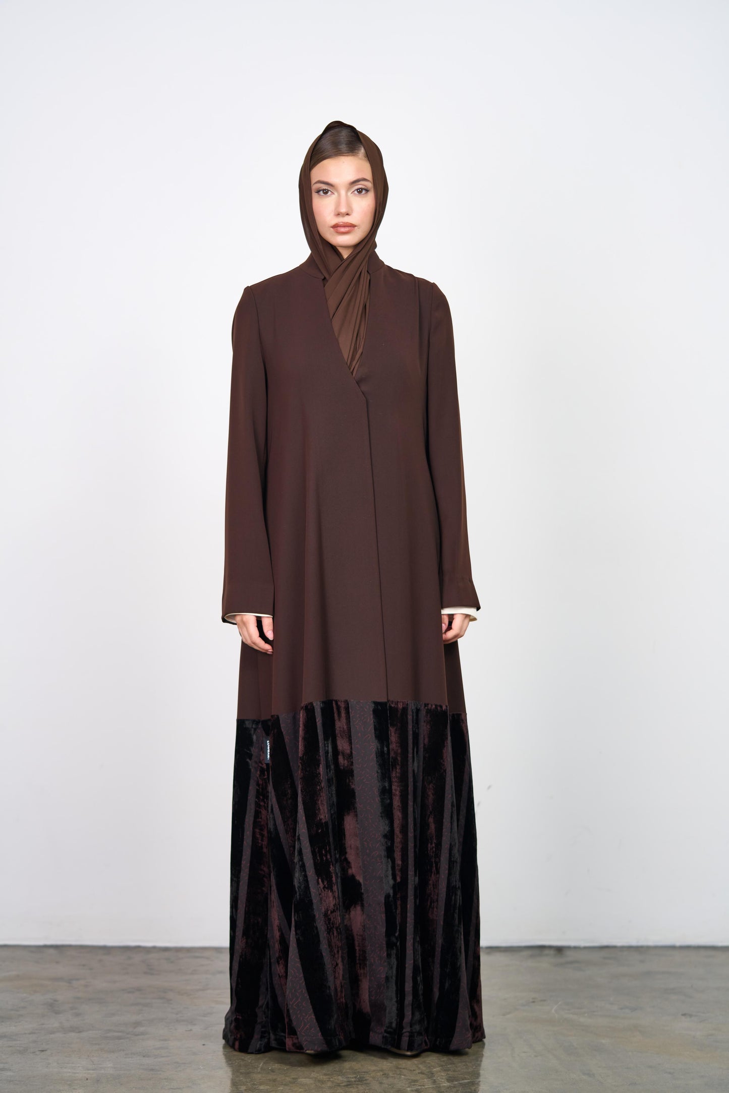 Velvet Stripes -Brown